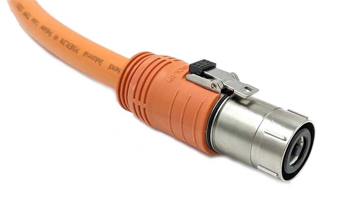 EV Connectors 14MM POWERLOK SINGLE WAY PLUG STRAIGHT FOR 95MM W KEY WITH HVIL